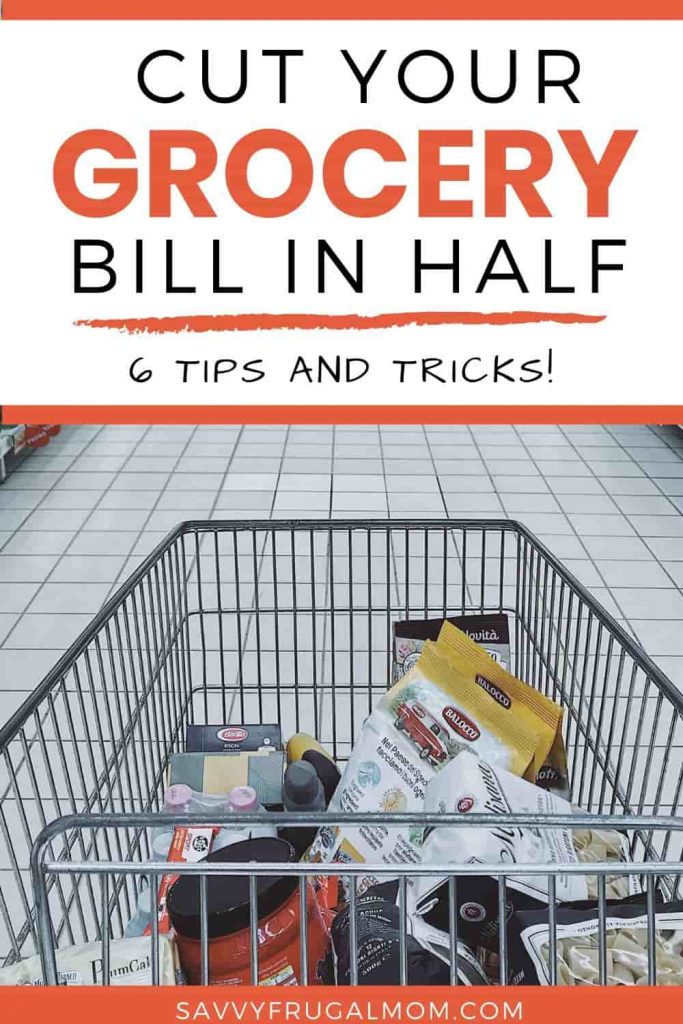 cut grocery bill in half with these tips